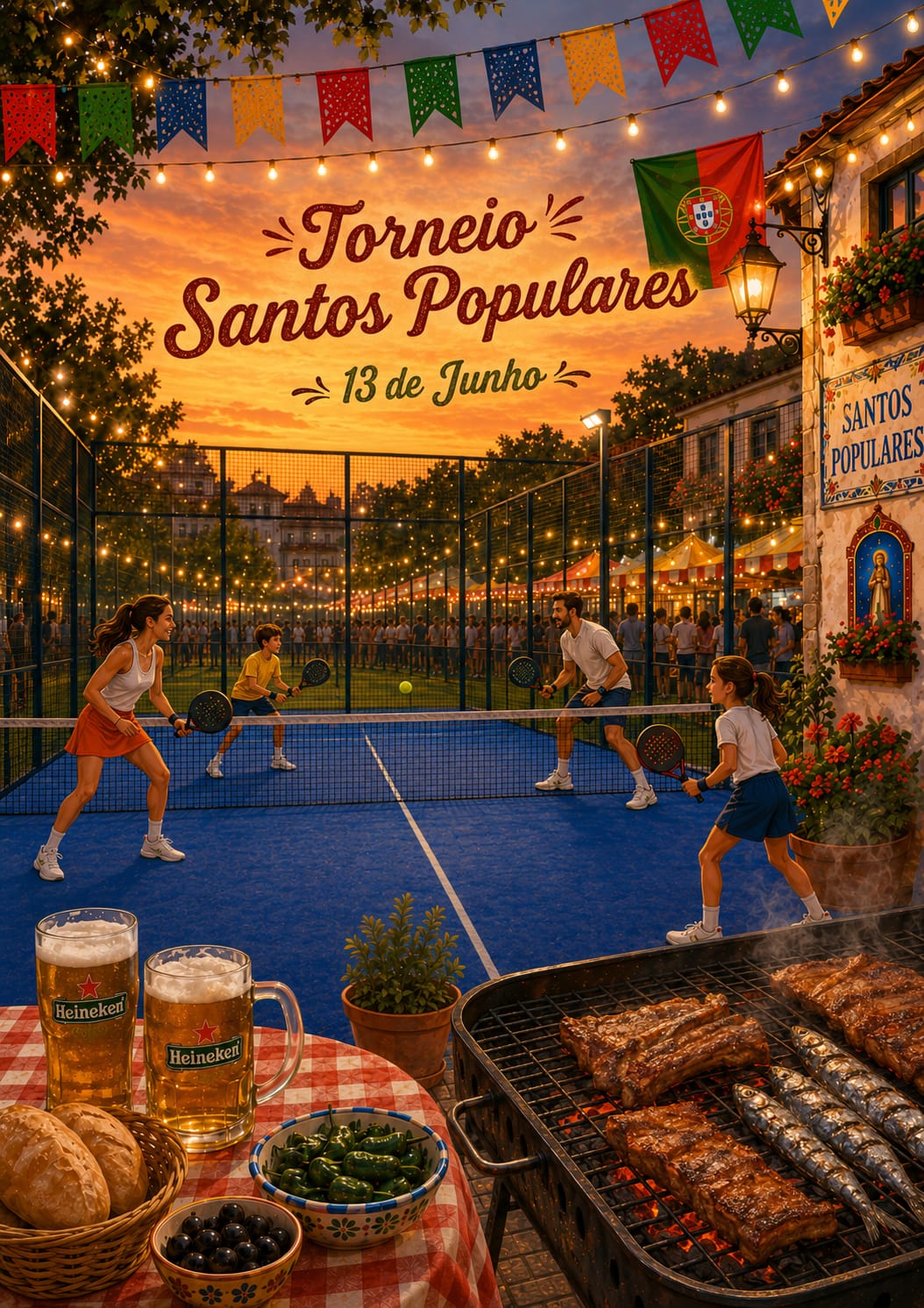 Poster Santos Populares 2026